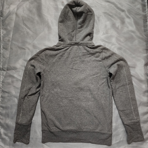 Aerie Fit Heather Gray Pullover Hoodie - Size Small - Picture 3 of 6